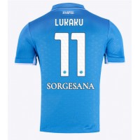 Maglia Calcio SSC Napoli Romelu Lukaku #11 Prima Divisa 2024-25 Manica Corta